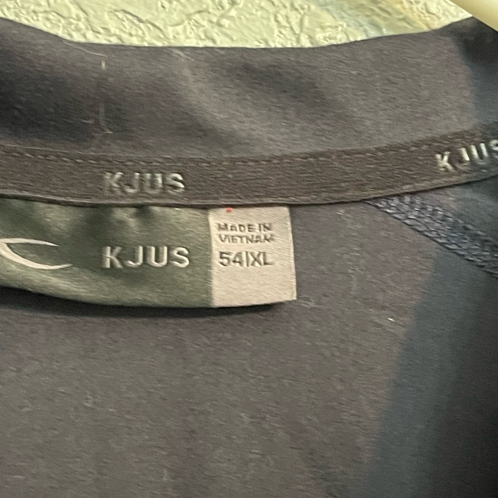 KJUS Men’s Trace Midlayer Half-Zip Pullover Black 54/XL - Picture 6 of 14